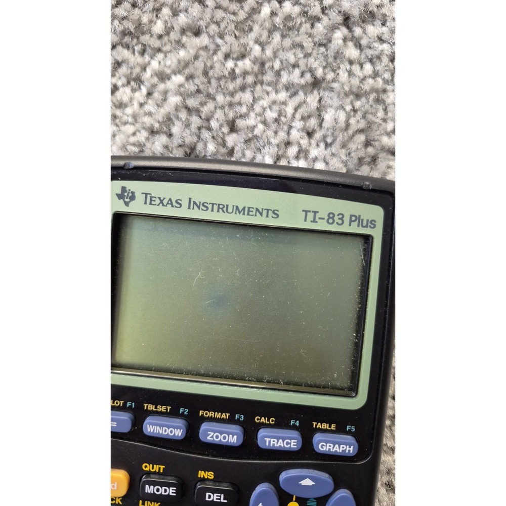 Texas Instruments‎ TI-83 Plus Graphing Calculator w/cover Tested Working - Picture 3 of 9